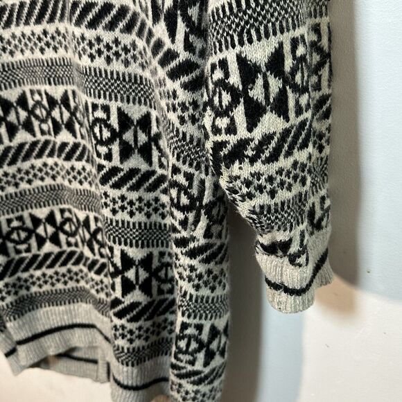 Vintage KENNINGTON Woman’s Wool Long Cardigan Large Oversized - Picture 11 of 14